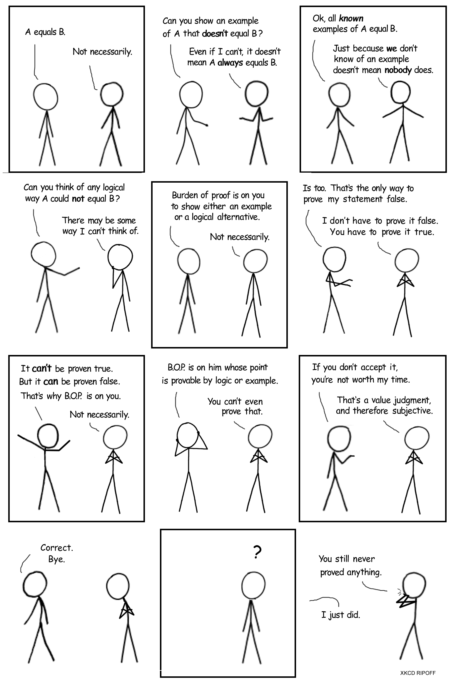 XKCD Ripoff