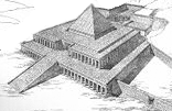 Mentuhotep-2 tomb reconstruction