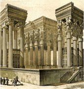 Apadana palace drawing